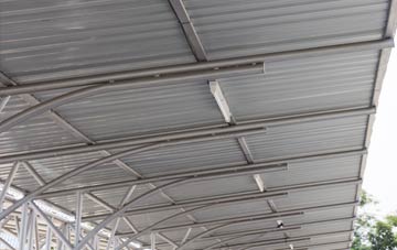 installing Higherford metal roofing